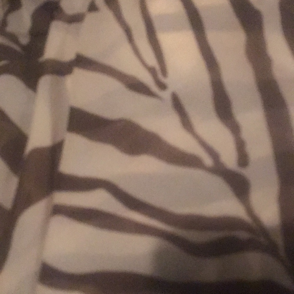 Collection 18 Brown & Ivory Polyester Scarf - Picture 2 of 3